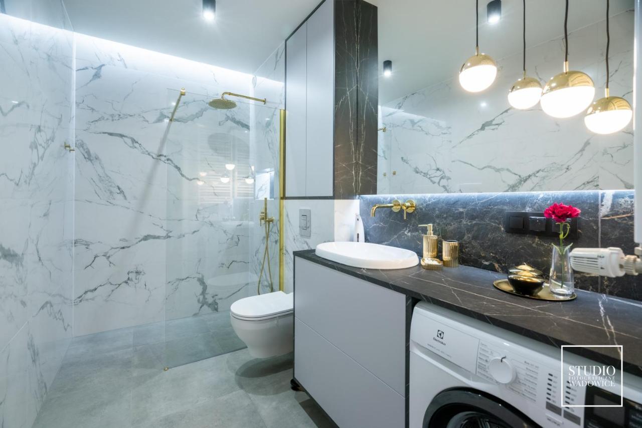Exclusive Gold Apartment Krakau Exterior foto